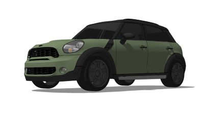 超精细汽车模型 迷你 Mini cooper (2)